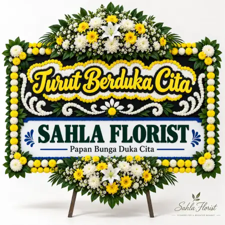 Papan Bunga Duka Lippo Mall Puri
